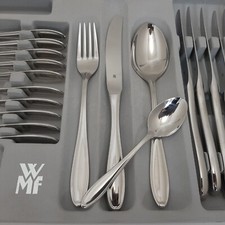 WMF Innsbruck Cromargan 6 Personen Menübesteck 24 teilig Neuwertig