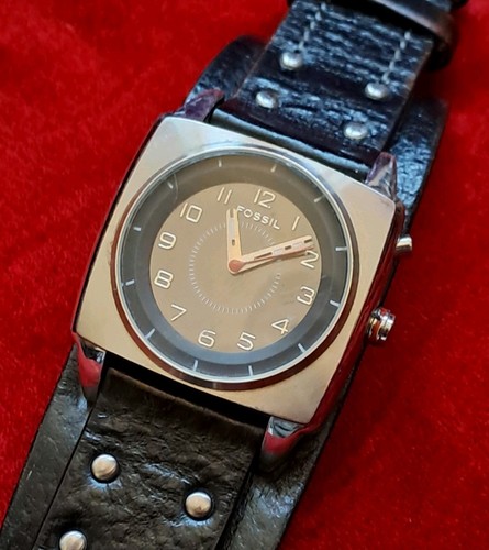Fossil big tic quarz - big, uhr