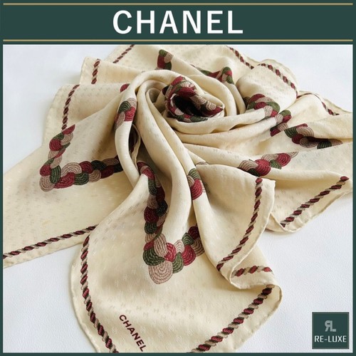 Chanel vintage seidentuch seil - seidentuch,