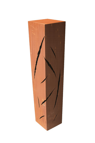 Rostsäule risse edelrost - rostsäule, "risse"