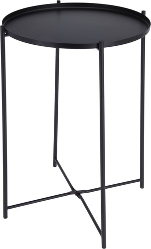 Metall beistelltisch schwarz - metall,