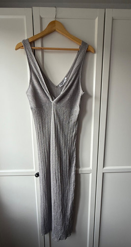 Zara oberteil silber - gr., |