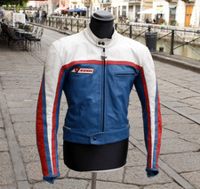 Vintage Motorrad Lederjacke