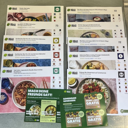 Hello fresh rezeptkarten - hello,