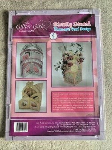 Andenken karte basteln glitzer - andenken,