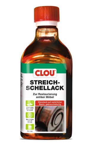 Clou streich schellack natur - clou, streich-schellack