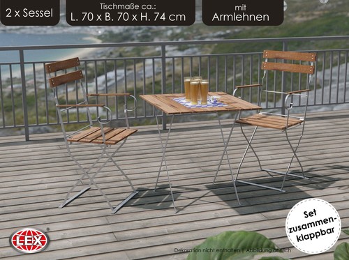 Biergarten set sitzgruppe - biergarten-set,