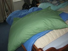 GRÜNES  BALLONBETT BETT