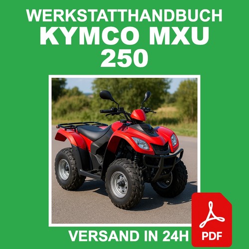Werkstatthandbuch kymco mxu - werkstatthandbuch,