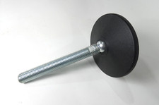 Maschinenfuß / Stellfuß | M20 x 185 mm | Stahl verzinkt | Ø 122mm