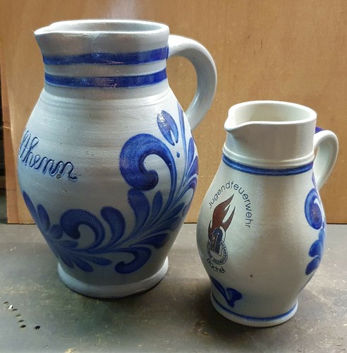 Handbemalte krug kanne - 2,