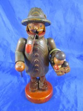 Räuchermann Pilzsammler AEG Alfred Endler Grünhainichen Erzgebirge 20cm RAR