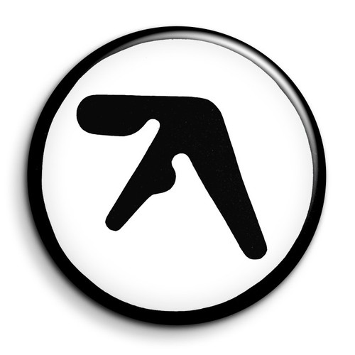 Aphex twin abzeichen 38mm - twin,