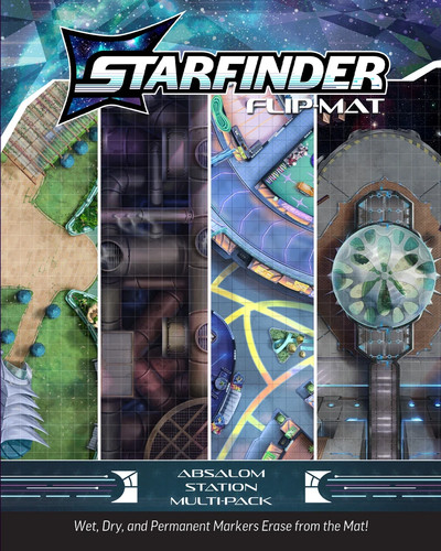 Starfinder flip mat absalom - flip-mat,