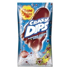 (71,43€/1kg) Chupa Chups Crazy Dips Cola Lutscher 14g Packung