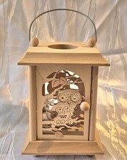 Windlichtlaterne Holz mit