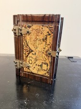 Buch Holz Schmuckkästchen antik Rarität Selten Antik