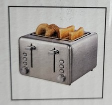 Edelstahl Toaster für 4