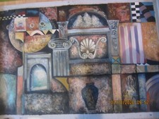  Ol gemalde  Original handarbeit 60x90 ol auf lainwand 60x90 cm 