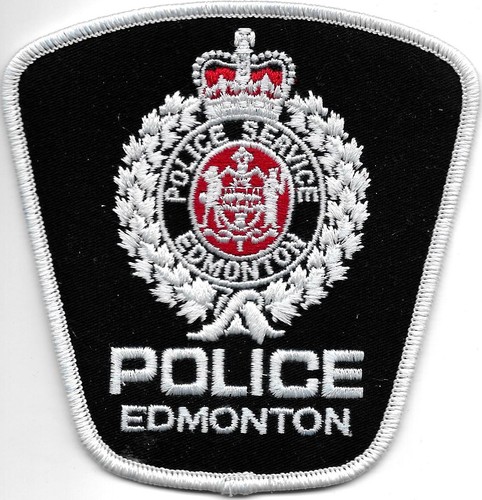 Canada police patch edmonton - canada,