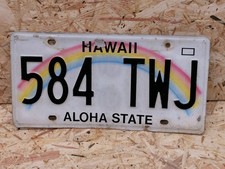NUMMERNSCHILD USA  HAWAII -