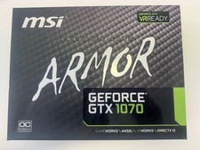 MSI Geforce GTX 1070 8GB ARMOR