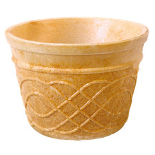 Becher mittel Waffelbecher 432