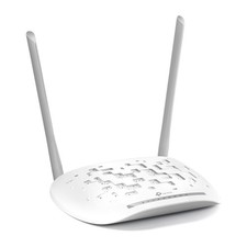 TP-Link TD-W8961N WLAN-Router 2,4GHz 4 Ethernet-Ports QoS Support Externe Antenn