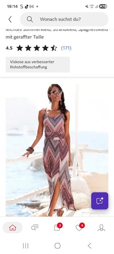 Lascana maxikleid 38 - lascana, gr.38