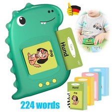 Sprechende Flash-Karten Lernkarten Kinder 112 Blätter 224 Wörter Für 1-6+ Jahre