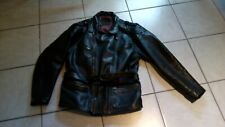 Motorrad Echt Leder Jacke. schwarz. Gr XL. von Uvex