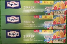 3x Toppits Zipper