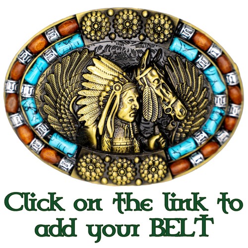 Indian chief horse metall - indian,