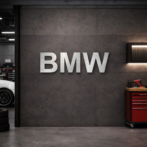 Bmw logo wappen 80cm - logo, aluminium