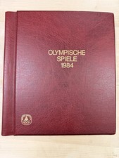 Briefmarkenalbum Olympia 1984