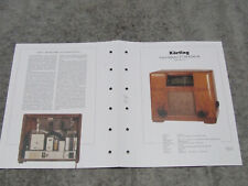 Schaltplan für Röhrenradio Körting Supra Selector 37 SB4346W Rundfunkmuseum