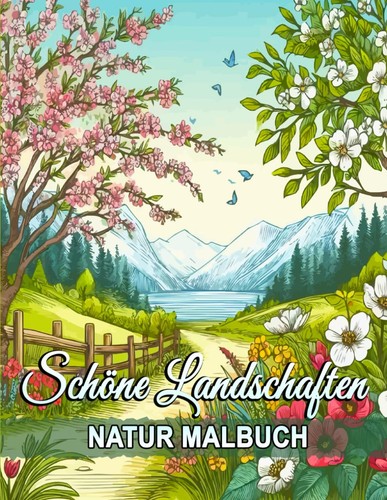 Natur malbuch landschaften - natur,