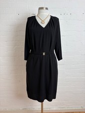 RENE LEZARD Kleid 40 Schwarz L