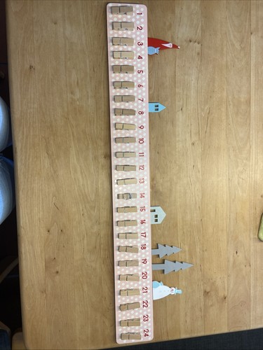 Adventskalender holz - adventskalender,