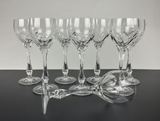 Set aus 8 Vintage Weingläsern