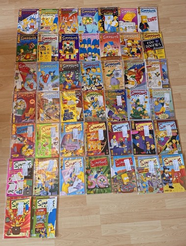 Simpsons comics sammlung - simpsons,