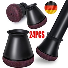 24x Fußkappen mit Filz
