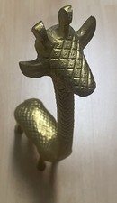 Deko Giraffe Goldfarben