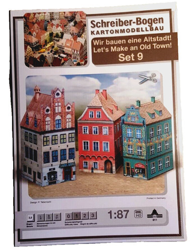 Kartonmodellbau altstadt set - +,
