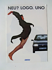 FIAT UNO, AUTO Prospekt von