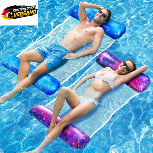 Aufblasbare wasserhängematte - aufblasbare,