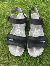 Superfit Sandalen 37 Schwarz Mädchen Klettverschluss Einschulung Sandale