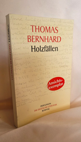 Thomas bernhard holzfällen - thomas,