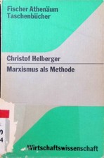 Marxismus als Methode. (FAT 5005) Helberger, Christof: