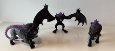Schleich Eldrador Schattenwolf Fledermaus Schattenlöwe Schattenfledermaus